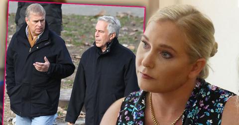 Prince Andrew & Jeffrey Epstein Walking, Jeffrey Epstein Victim Virginia Roberts Says People Want Her Quiet