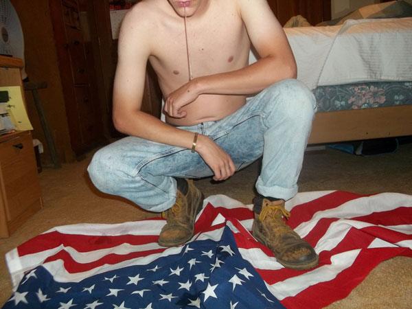 Dylann Roof Anti-American Photos