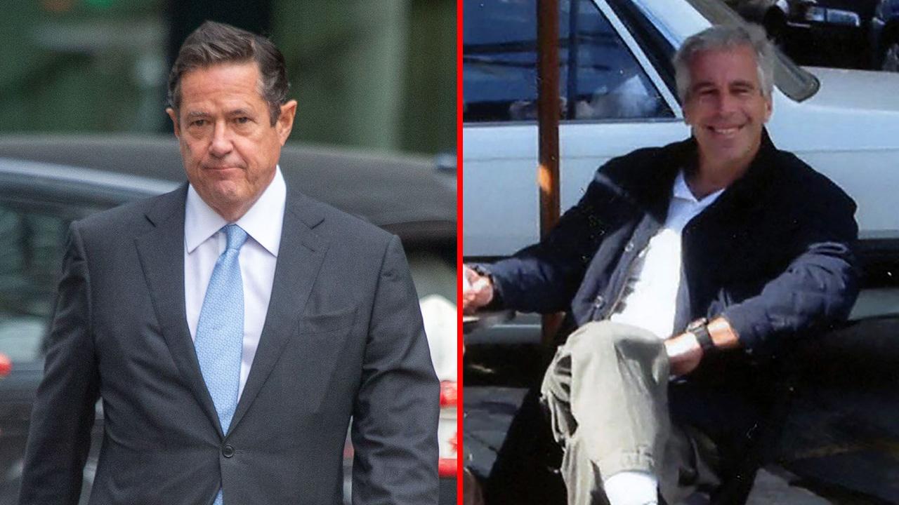 Photo of Jes Staley, Jeffrey Epstein