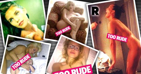 10 celebs nude seflies