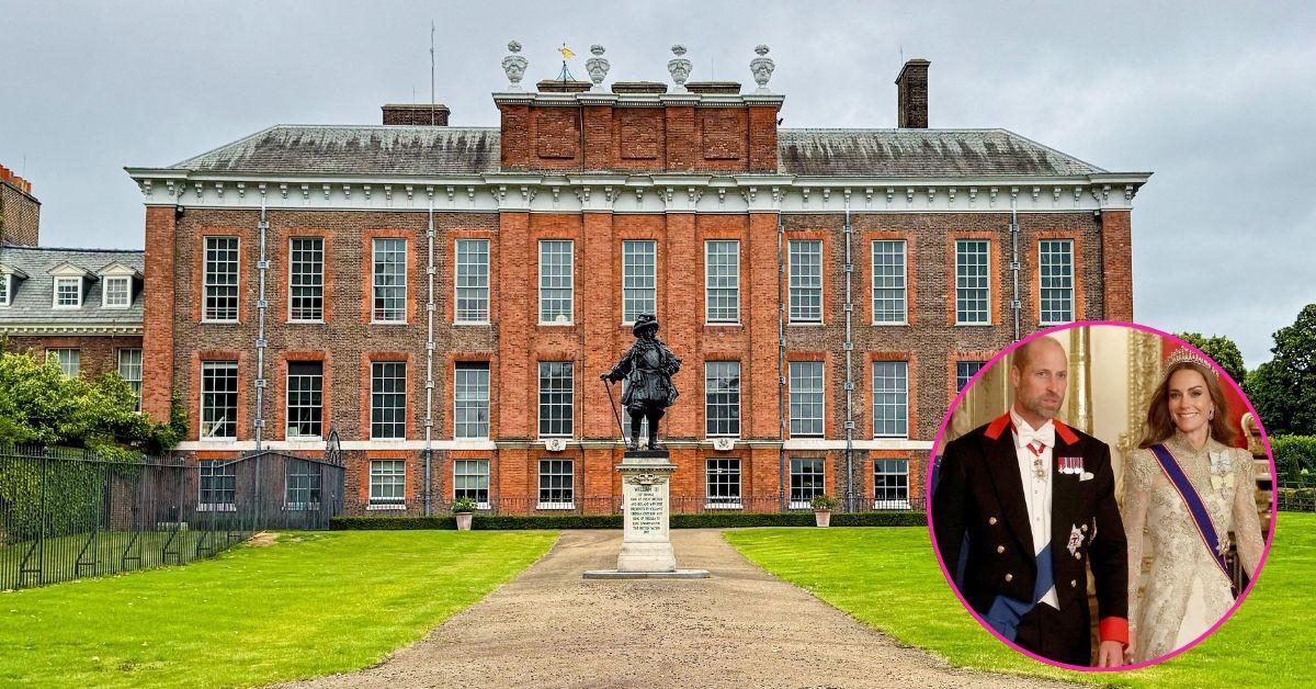 Prince William and Kate Middleton reside at Kensington Palace.