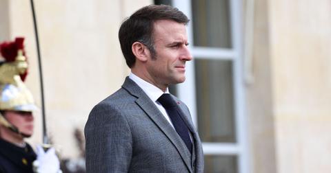 french president macron denounces transgender rumors wife