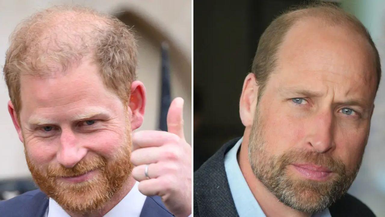 Photo of Prine Harry and Prince Wiliam