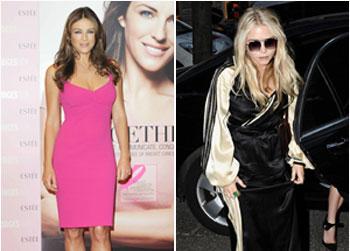 //elizabeth hurley ashley olsen best worst