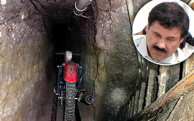 EL CHAPO CAPTURED Tunnel