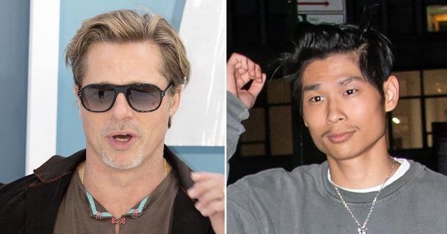 brad pitt son pax secret instgram post