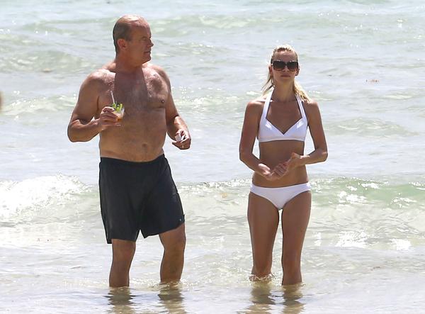 Camille Grammer Bikini Kelsey Grammer Wife Kayte Walsh Miami