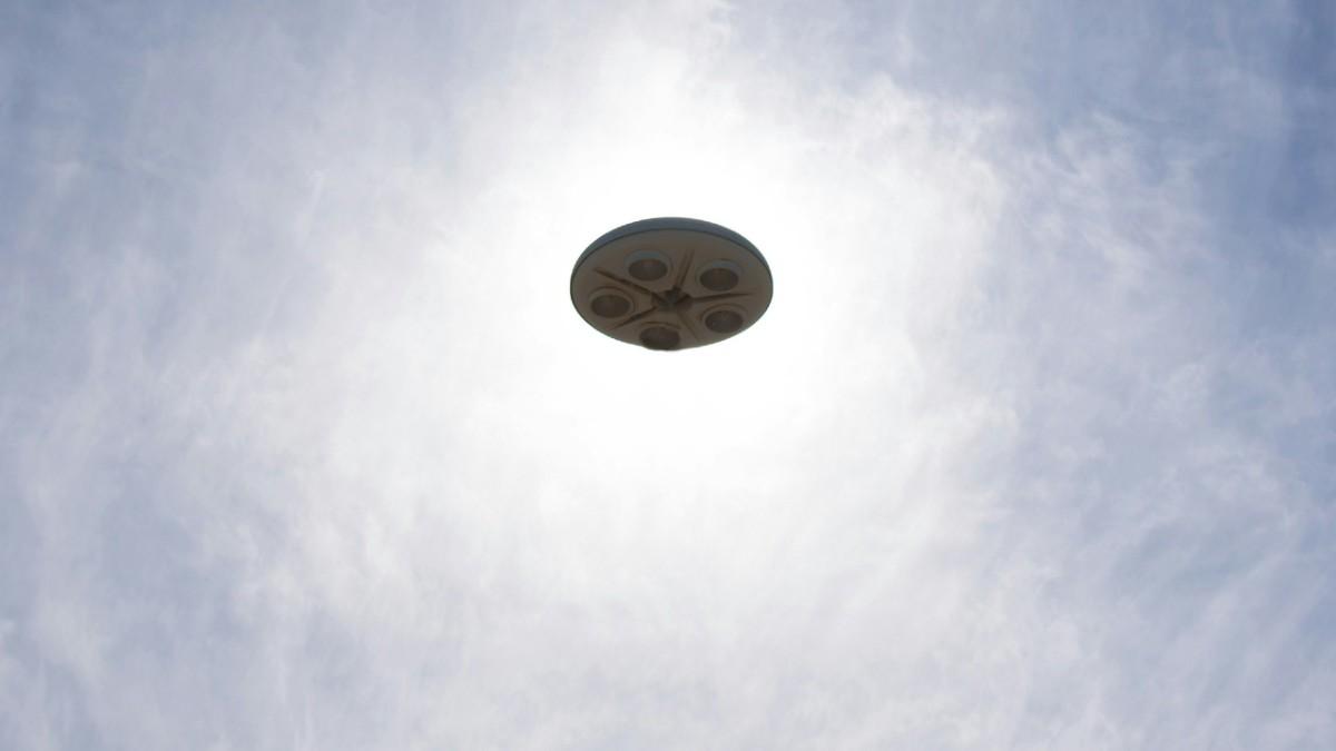 A 'super-hot' orb is said to have been spotted near a government site.