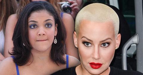 dwts feud laurie hernandez olympics amber rose