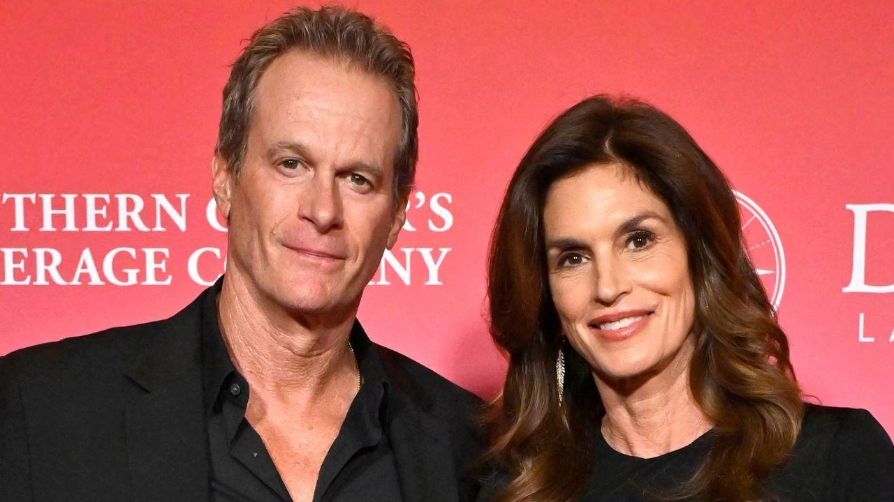 picture of Rande Gerber and Cindy Crawford