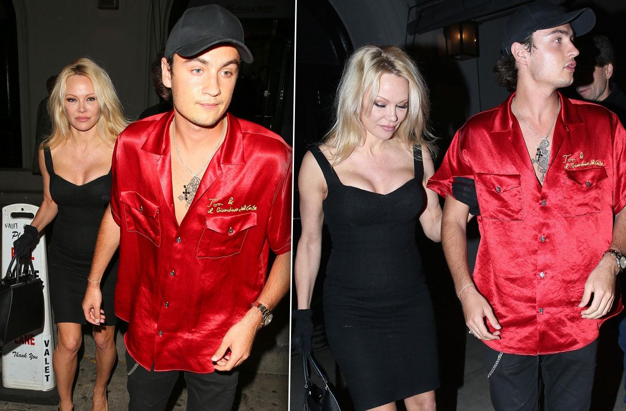 Pamela Anderson Brandon Tommy Lee Fight