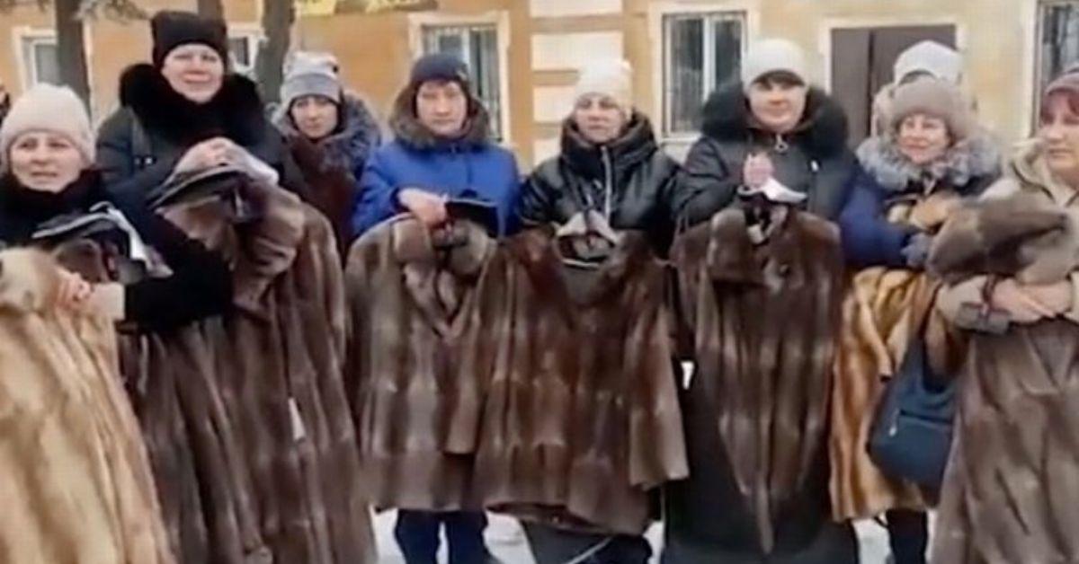 Vladimir Putin Gifts Fur Coats To The Wives Of Fallen Russian Soldiers