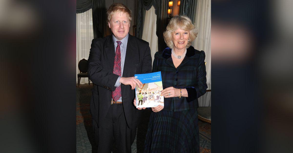 Photo of Queen Camilla and Boris Johnon
