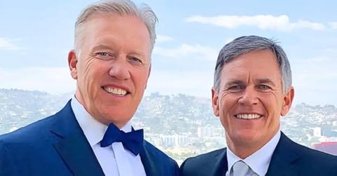 Photo of Elway and Sperbeck