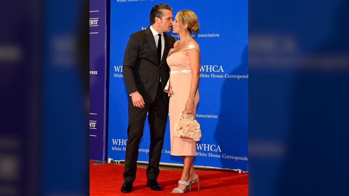 Photo of Pete and Jennifer Hegseth