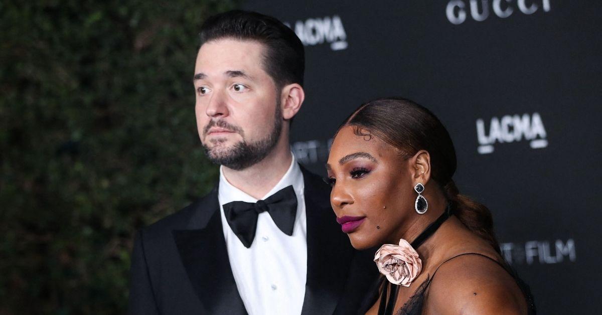 picture of Alexis Ohanian and Serena Williams
