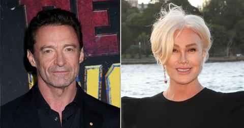 Composite photo of Hugh Jackman and Deborra-Lee Furness