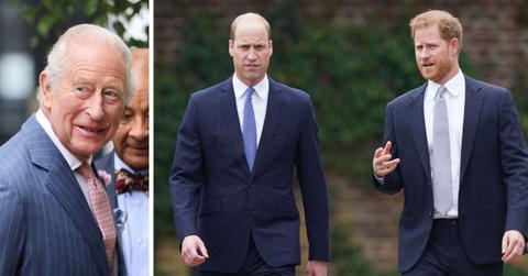 Photo of King Charles and sons