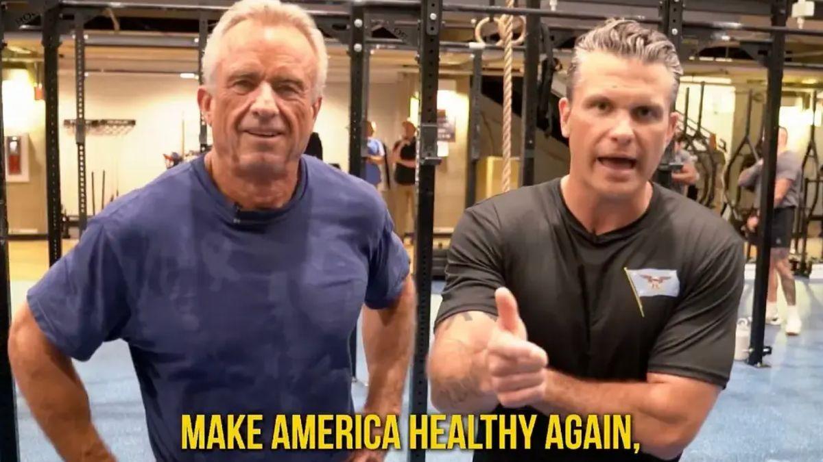 Photo of Pete Hegseth, Robert F. Kennedy Jr.