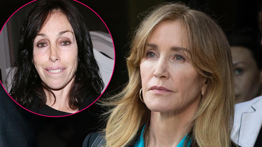 Heidi Fleiss Inset Warns Felicity- Huffman About Club Fed Prison Looking Terrified