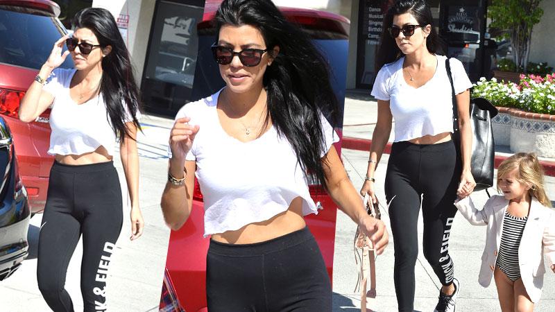 //sad kourtney kardashian with penelope scott disikc flaunts teen model girlfriend pp