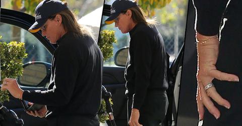 //bruce jenner french manicure