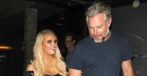 jessica simpson drunk wild night eric johnson birthday party