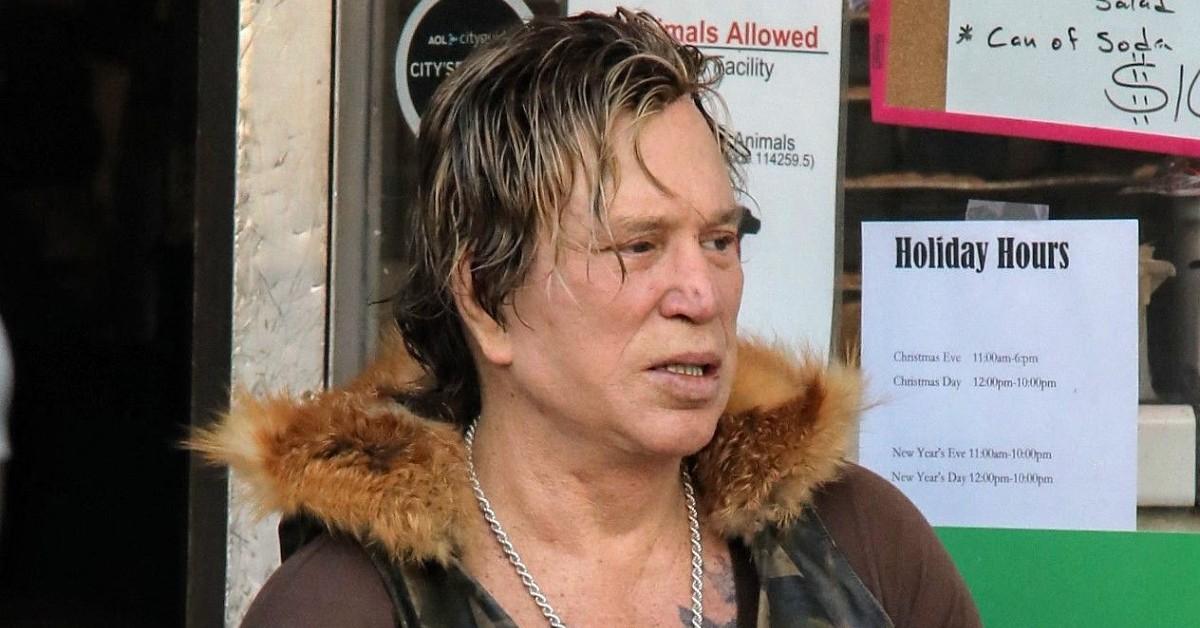 EXCLUSIVE: Mickey Rourke at Center of Fresh Suicide Fears