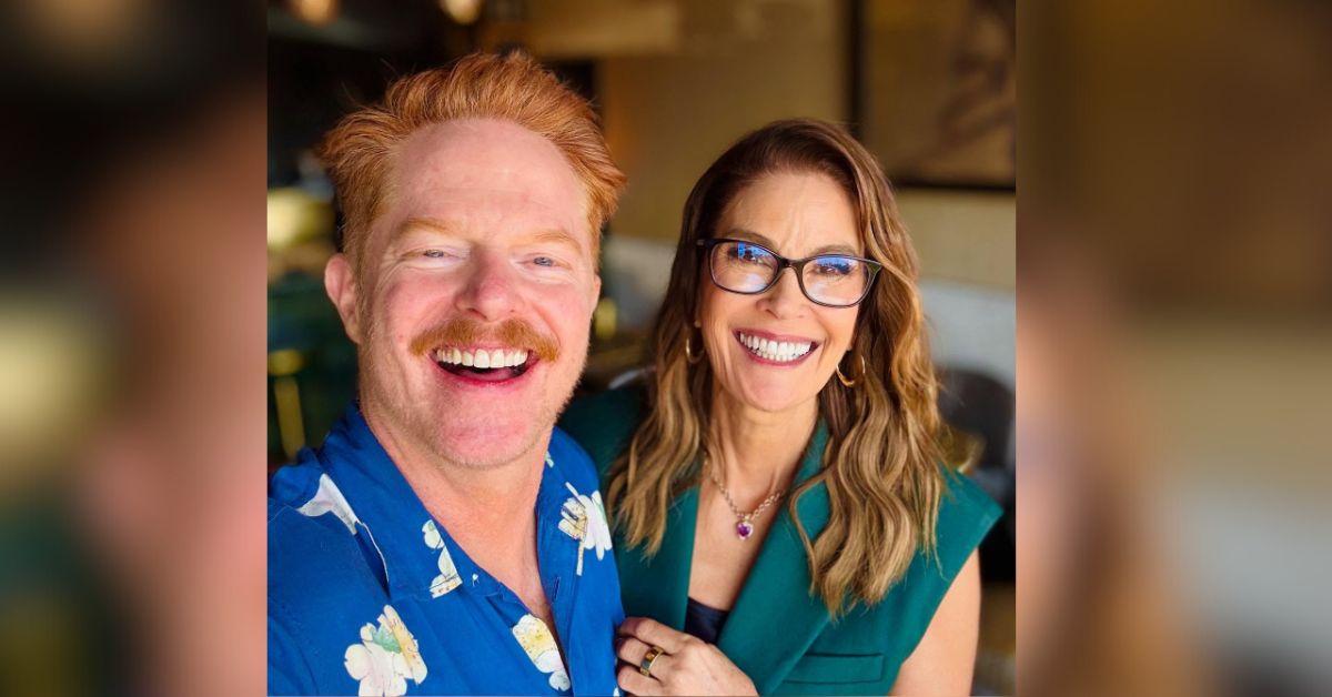 Jesse Tyler Ferguson and Teri Hatcher