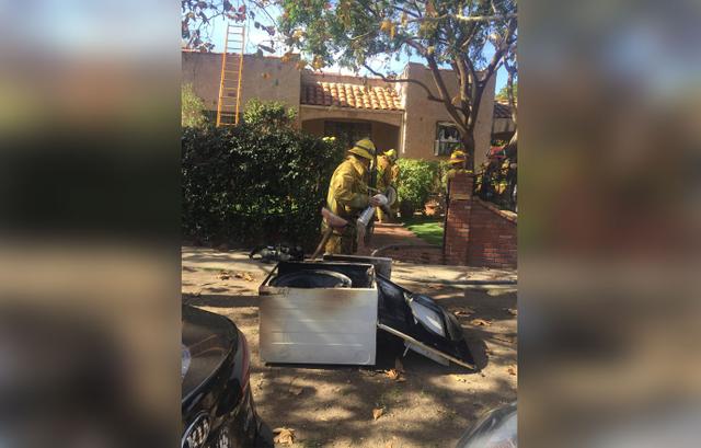 Mackenzie Phillips House Fire & Maid Saves Dogs