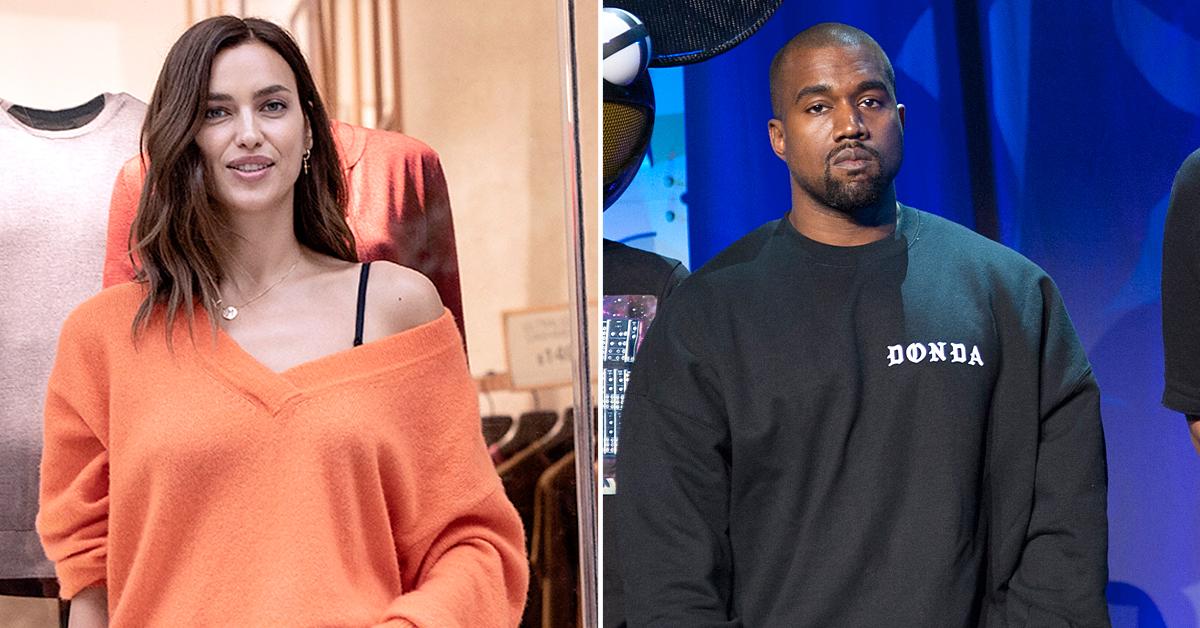 kanye west disappointed lack of media irina shayk kim kardashian