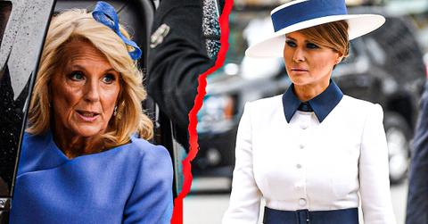 Jill Biden shared a chilly encounter she had with Melania Trump the morning of Donald's second inauguration.