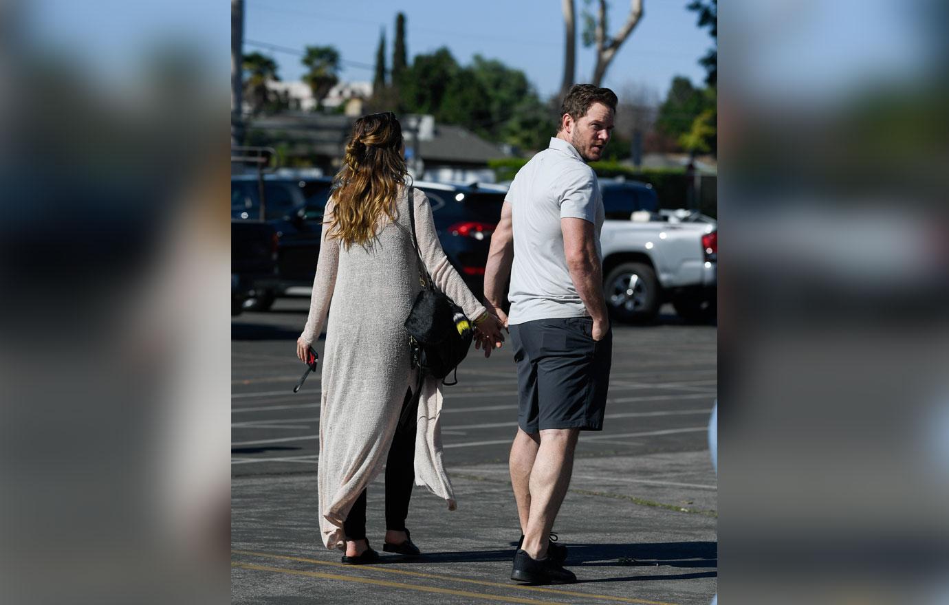 Chris Pratt Meets Katherine Schwarzenegger Parents