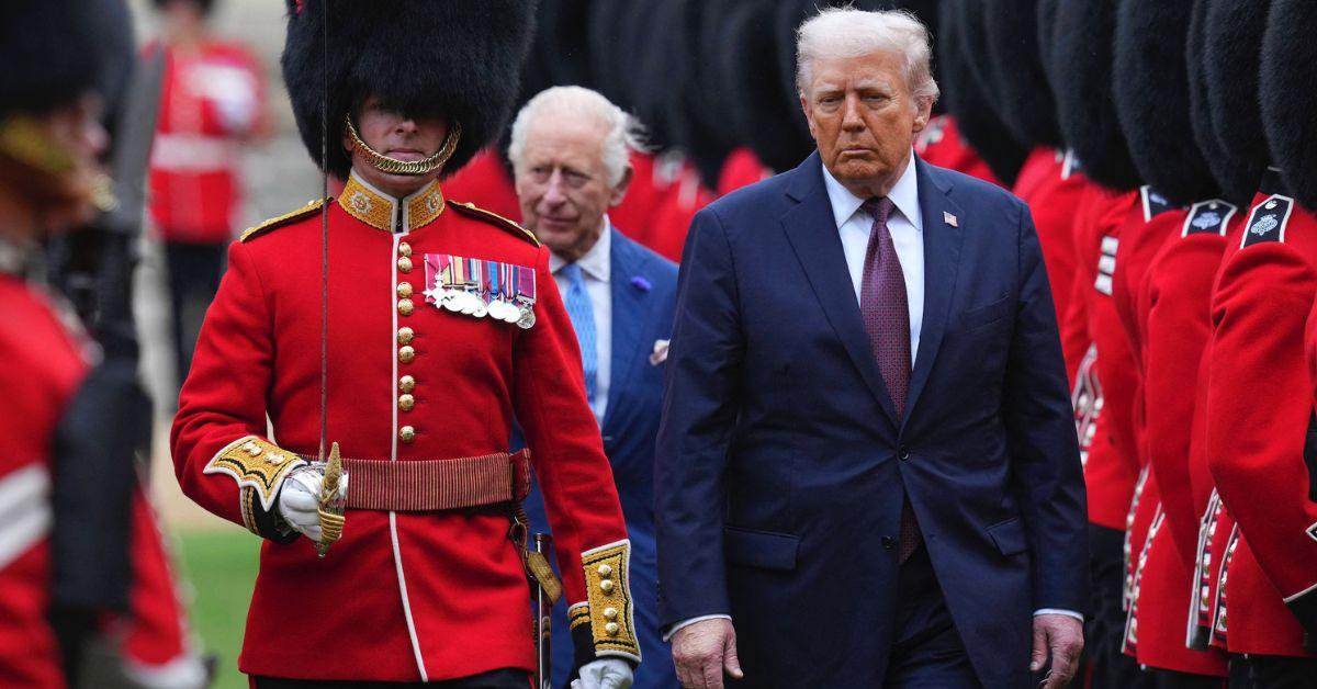 Photo of Donald Trump, King Charles
