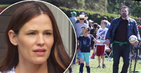 Jennifer Garner Ben Affleck Divorce Rehab Kids Soccer Game Pics