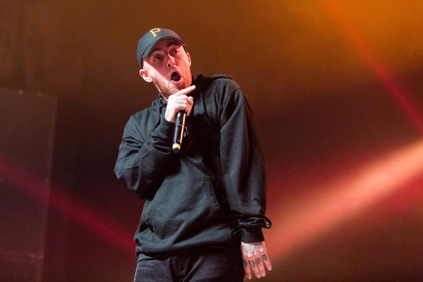 Rapper MAC MILLER (MALCOLM JAMES MCCORMICK) performs live at the Orpheum Theatre in Madison,