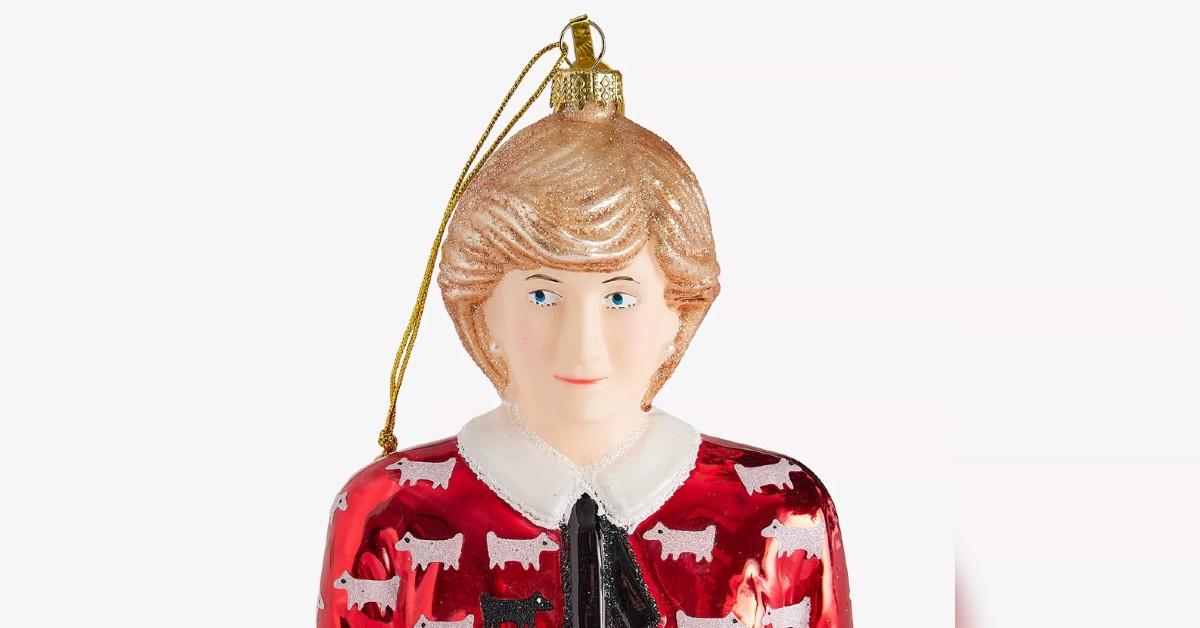 Photo of Princess Diana Christmas bauble
