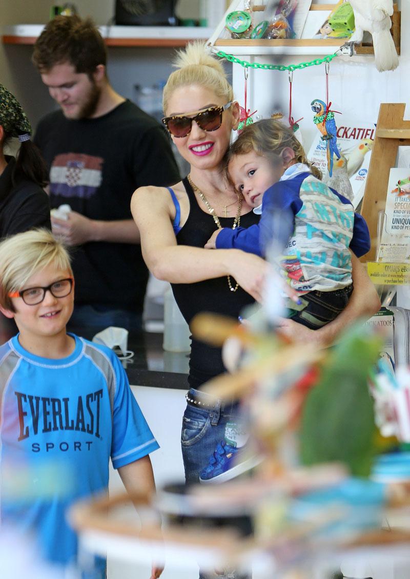 Gwen Stefani Photos With Children Amid Gavin Rossdale Split