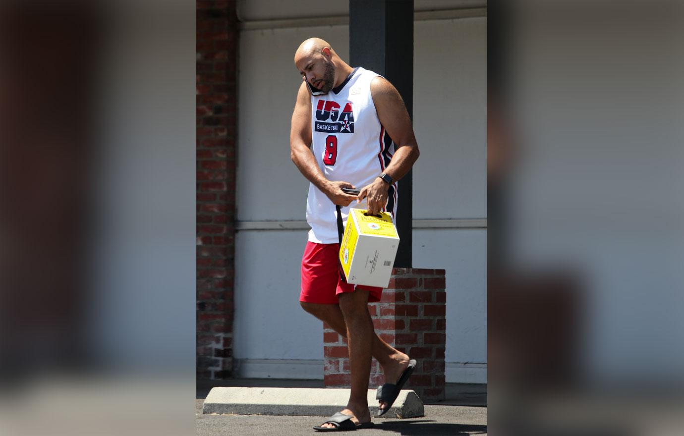 Hank Baskett Buying Booze Divorce