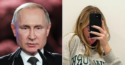Vladimir Putin's Alleged 'Love Child' Called Out Online