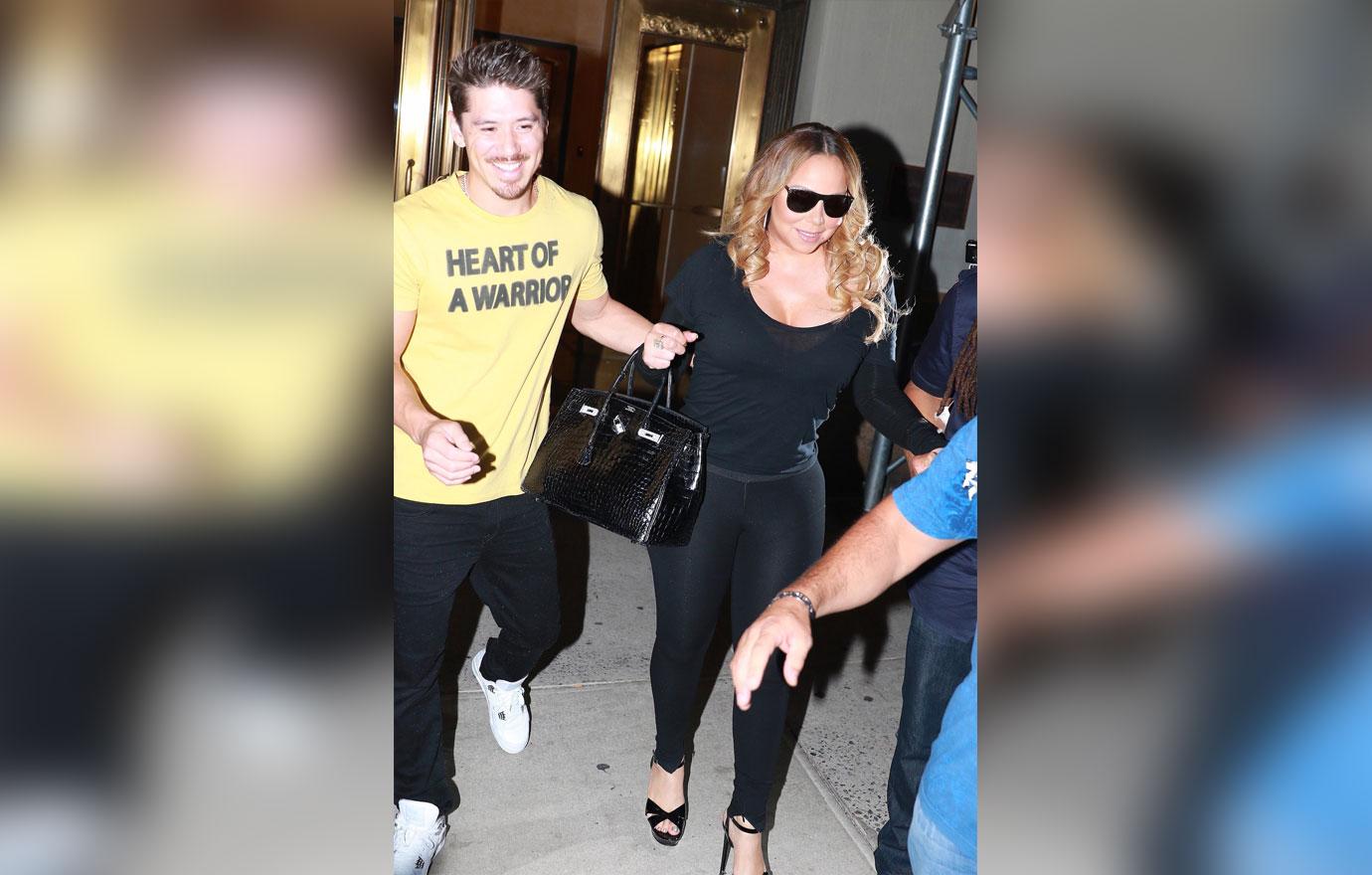 Mariah carey bryan tanaka bowling date split