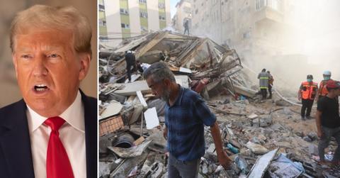 donald trump israel not attacked hamas election wasnt rigged