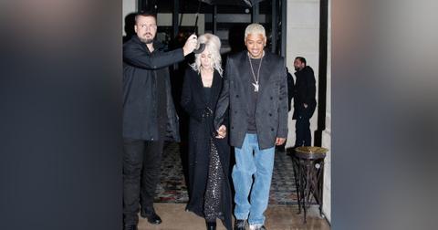 cher spotted with alexander ae edwards paris fashion week