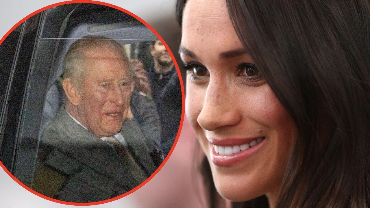Photo of Meghan Markle and King Charles