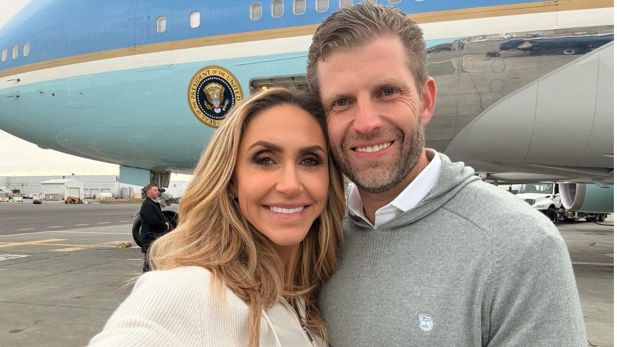Photo of Eric and Lara Trump