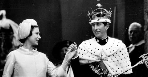 Photo of Prince Charles and Queen Elizabeth