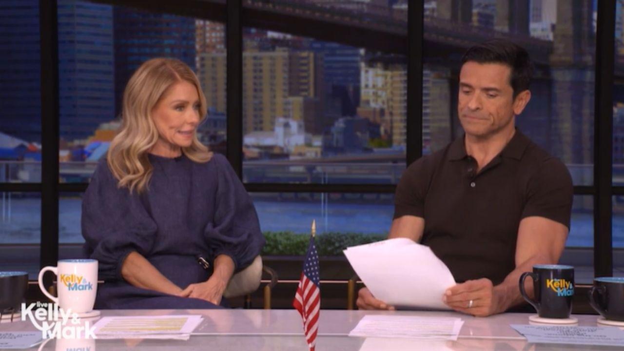 Kelly Ripa and Mark Consuelos could not agree on air conditioner settings.