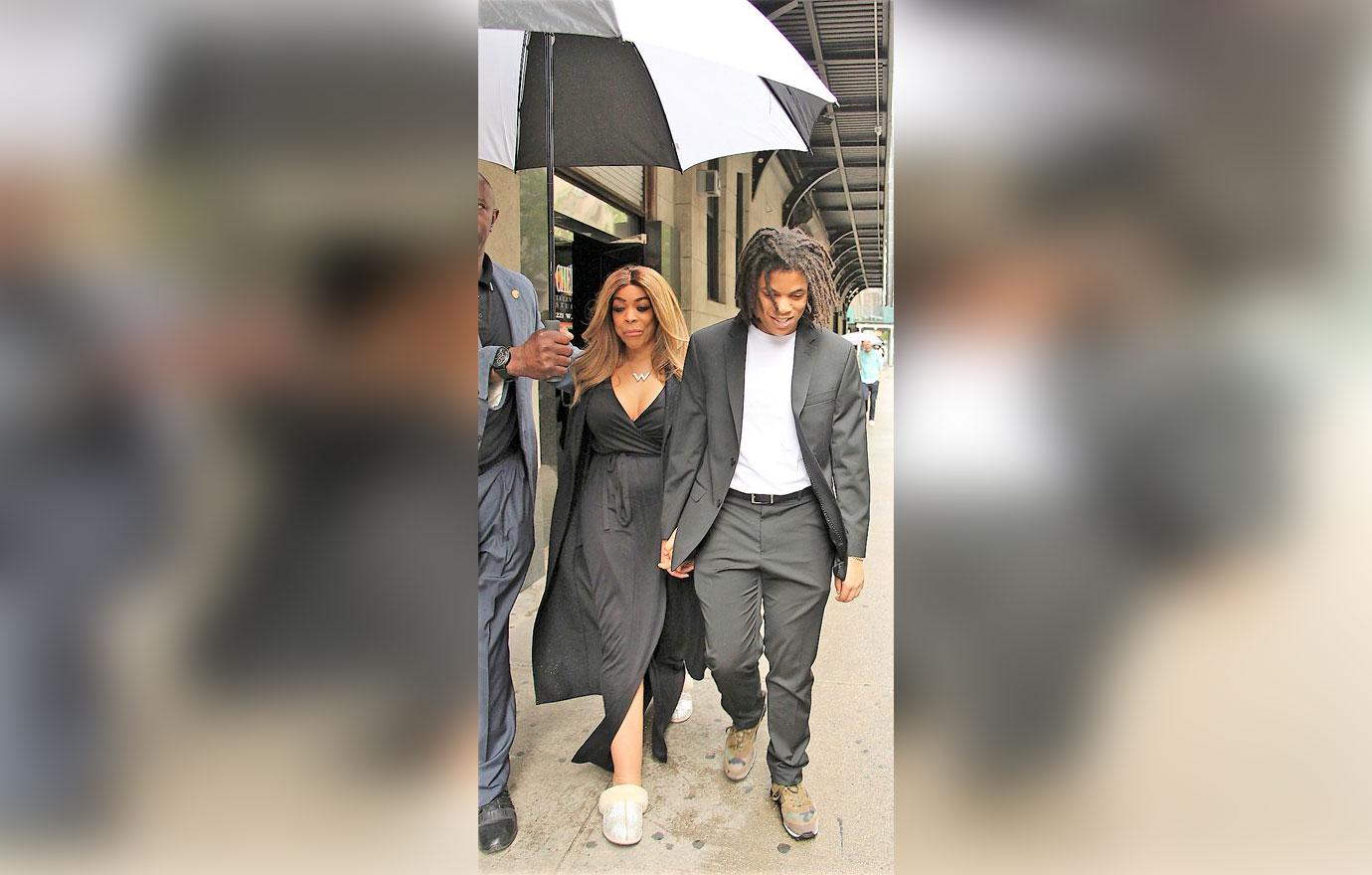 Wendy Williams Holds Hands With Son After Fight With Dad Kevin