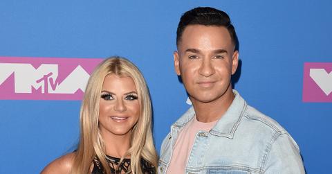 Mike Sorrentino Lauren Pesce Posing and Smiling