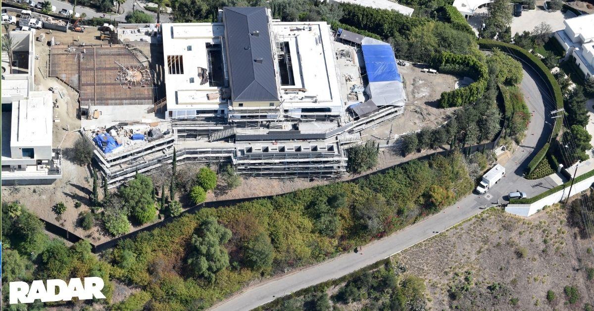 James’ under-construction compound will feature TWO family homes.